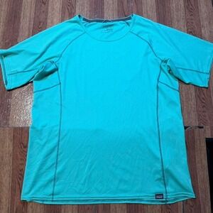Patagonia Blue Women's Capilene Baselayer Sportswear Shirt Large